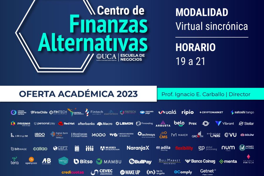 Programas Centro de Finanzas Alternativas UCA 2do semestre