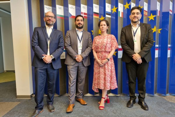 Visita a oficinas de la Delegación de la Unión Europea en Argentina