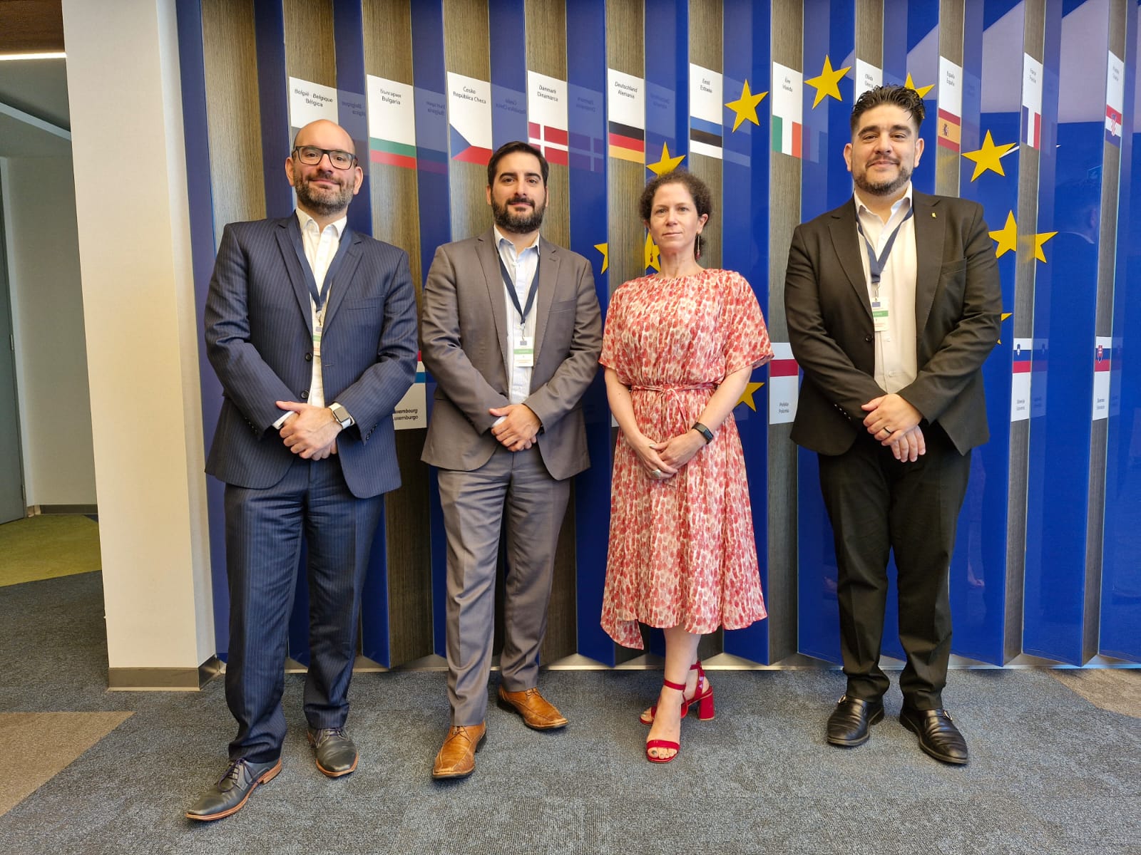 Visita a oficinas de la Delegación de la Unión Europea en Argentina